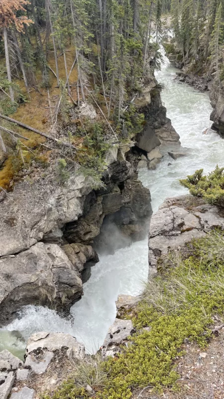 Sunwapta falls | Parc National Jasper | Alberta | Canada | Trans Canada | Le Monde de Chloé | Randonnée | Voyage Aventure