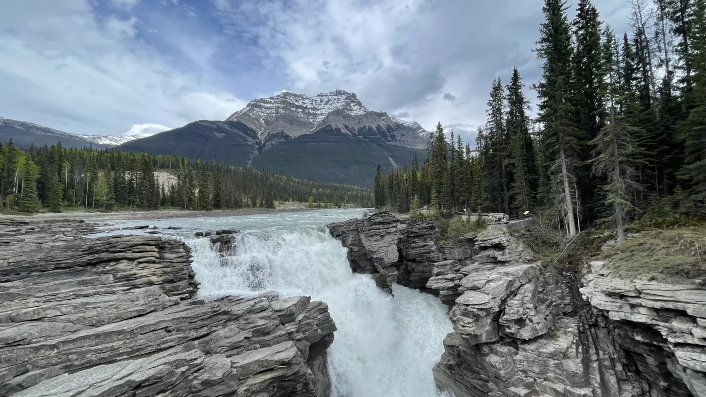 Athabasca Falls | Parc National Jasper | Alberta | Canada | Trans Canada | Le Monde de Chloé | Randonnée | Voyage Aventure