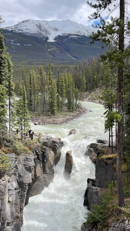 Sunwapta falls | Parc National Jasper | Alberta | Canada | Trans Canada | Le Monde de Chloé | Randonnée | Voyage Aventure