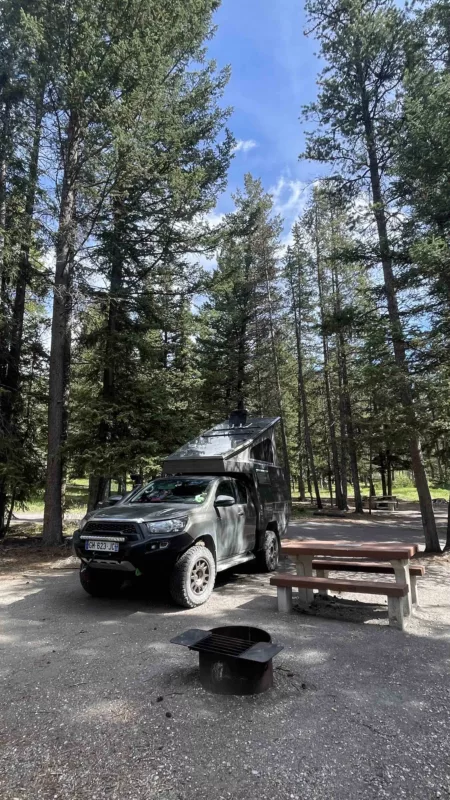 Hoodoos | Cheminées de Fées | Parc National de Banff | Canada | Alberta | Randonnée | Voyage Aventure | Road Trip | Le Monde de Chloé | 4x4 aménagé | Vanlife | 4x4 d'expédition | 4x4 Cellule