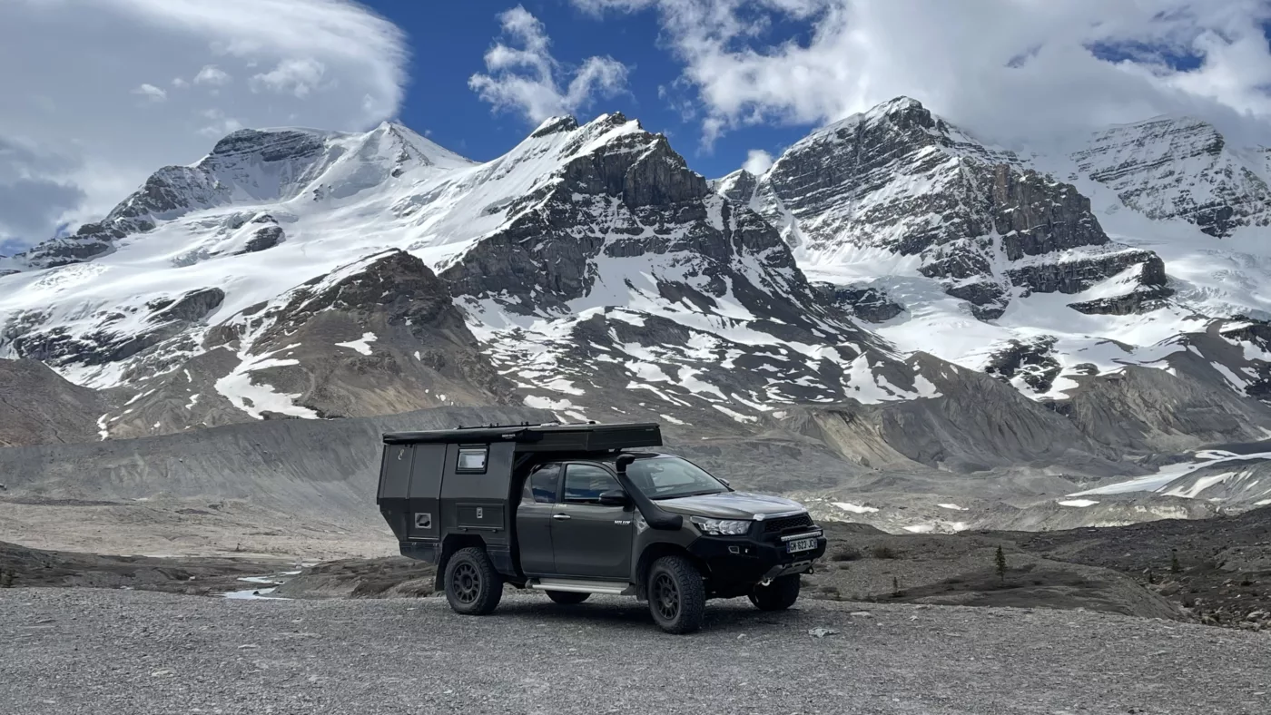 Columbia Icefield | Mer de Glace | Icefield Parkway | Columbia Icefield | Alberta | Canada | Parc National Jasper | Trans Canada | Le Monde de Chloé | Randonnée | Voyage Aventure