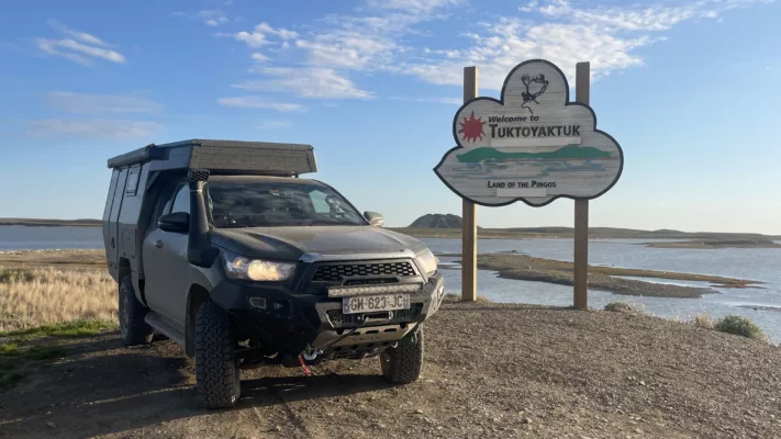 Dempster Highway | Territoire du Nord-Ouest | Tuktoyaktu | Canada | Trans Canada | Transcanadienne | Voyage Aventure | Le Monde de Chloé | Thinux 4x4 celulle aménagée