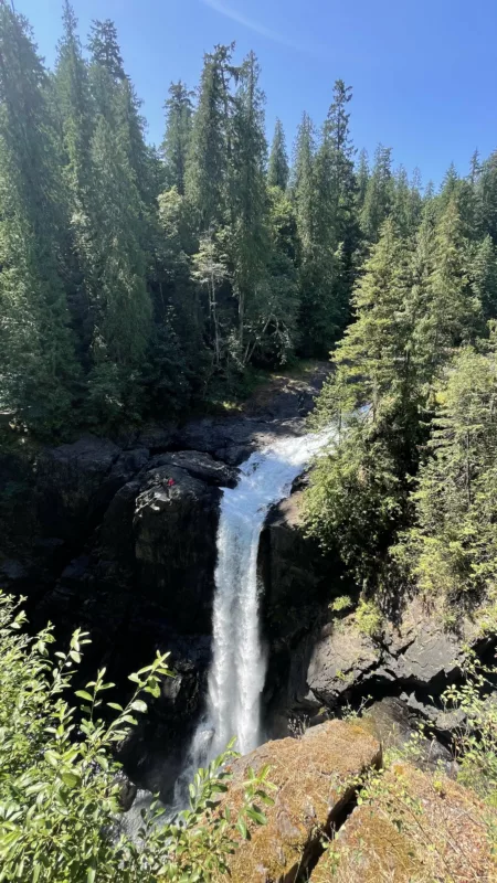 Le Monde de Chloé | Elk Falls | île de Vancouver | Colombie-Britannique | Canada | Cascade | Pont Suspendu