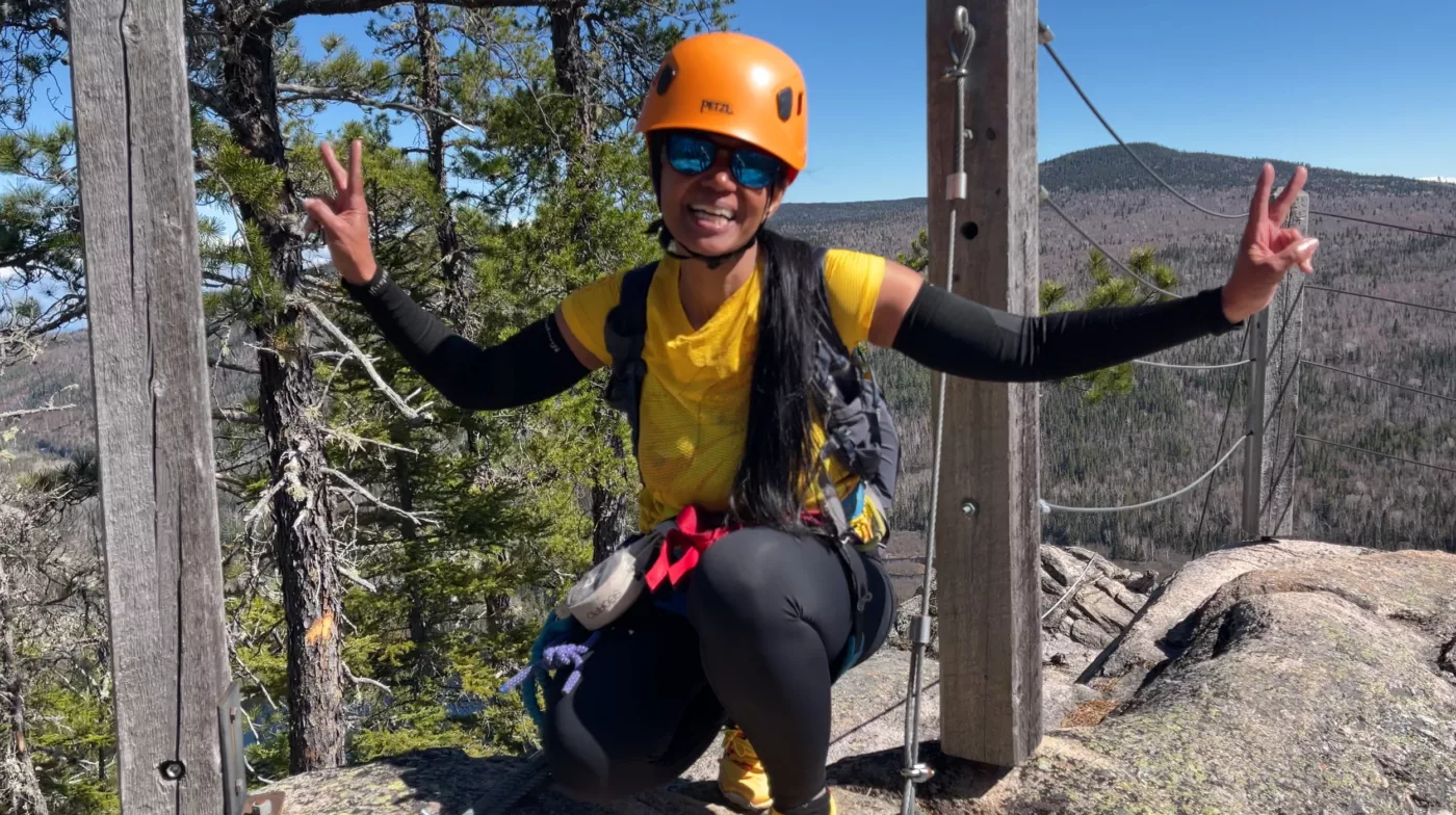 Parc aventure Les Palissades à Chevoix | Via-Ferrata | Canada | Trans Canada | Transcanadienne | Voyage Aventure | Le Monde de Chloé