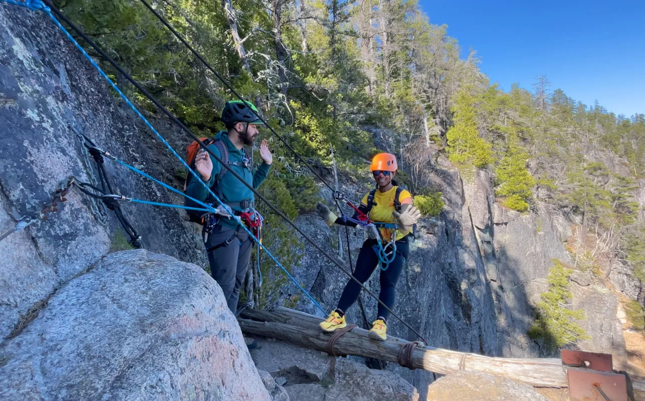 Parc aventure Les Palissades à Chevoix | Via-Ferrata | Canada | Trans Canada | Transcanadienne | Voyage Aventure | Le Monde de Chloé