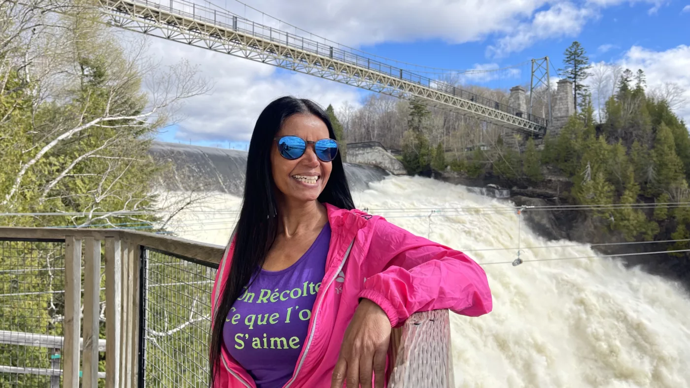 Chute de Montmorency | Bonjour Québec | Vieux Québec | Ville de Québec | Canada | Trans Canada | Transcanadienne | Voyage Aventure | Le Monde de Chloé