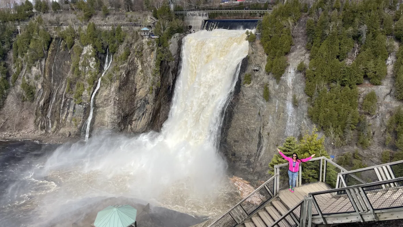 Chute de Montmorency | Bonjour Québec | Vieux Québec | Ville de Québec | Canada | Trans Canada | Transcanadienne | Voyage Aventure | Le Monde de Chloé