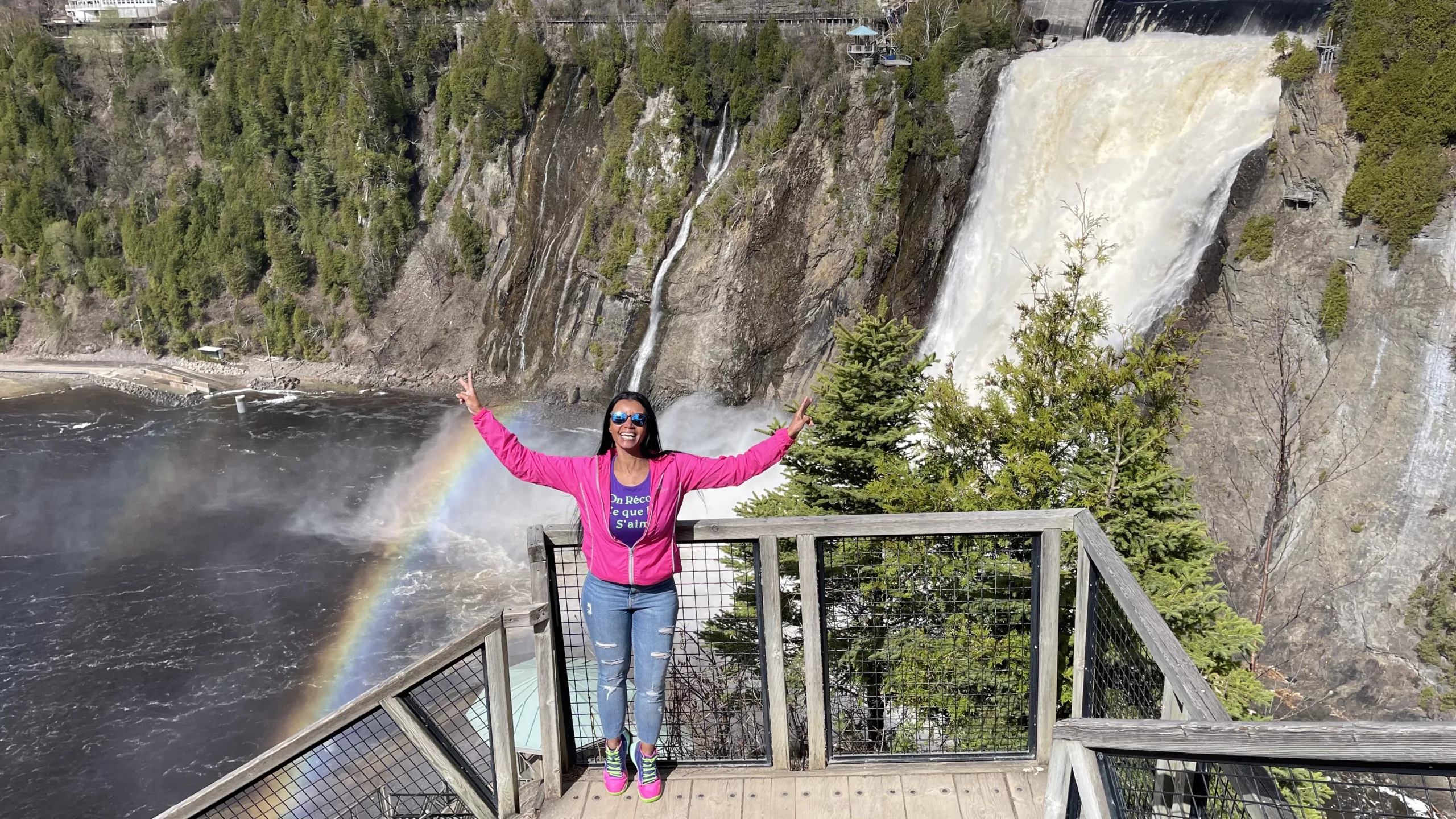 Chute de Montmorency | Bonjour Québec | Vieux Québec | Ville de Québec | Canada | Trans Canada | Transcanadienne | Voyage Aventure | Le Monde de Chloé