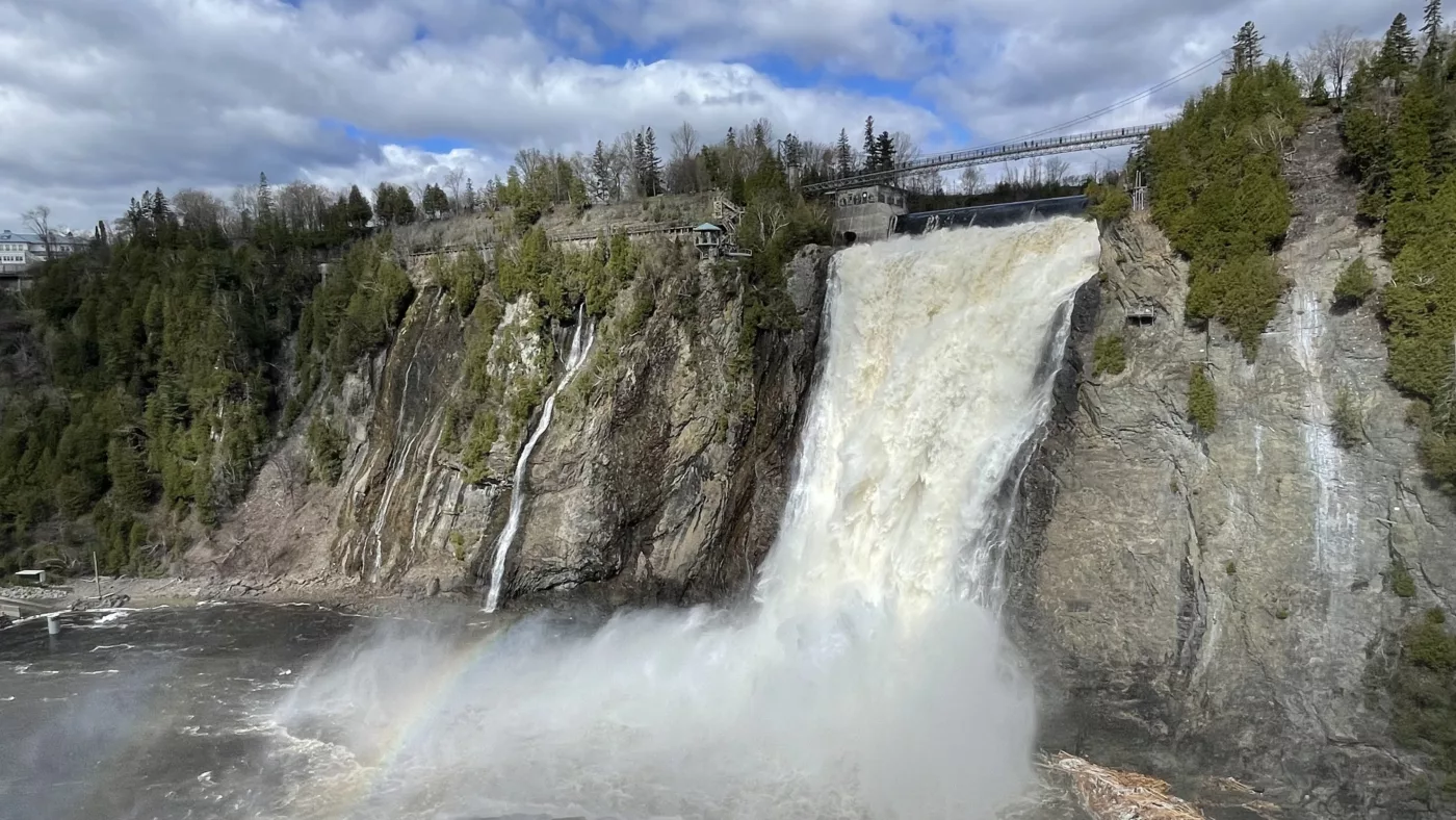 Chute de Montmorency | Bonjour Québec | Vieux Québec | Ville de Québec | Canada | Trans Canada | Transcanadienne | Voyage Aventure | Le Monde de Chloé