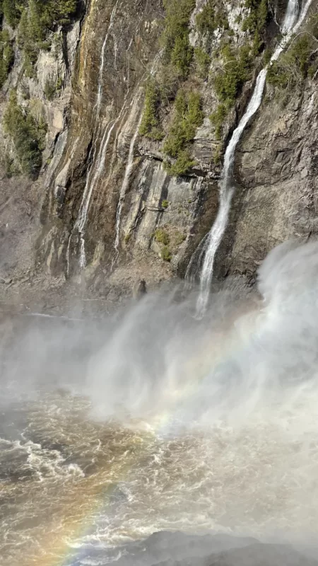 Chute de Montmorency | Bonjour Québec | Vieux Québec | Ville de Québec | Canada | Trans Canada | Transcanadienne | Voyage Aventure | Le Monde de Chloé