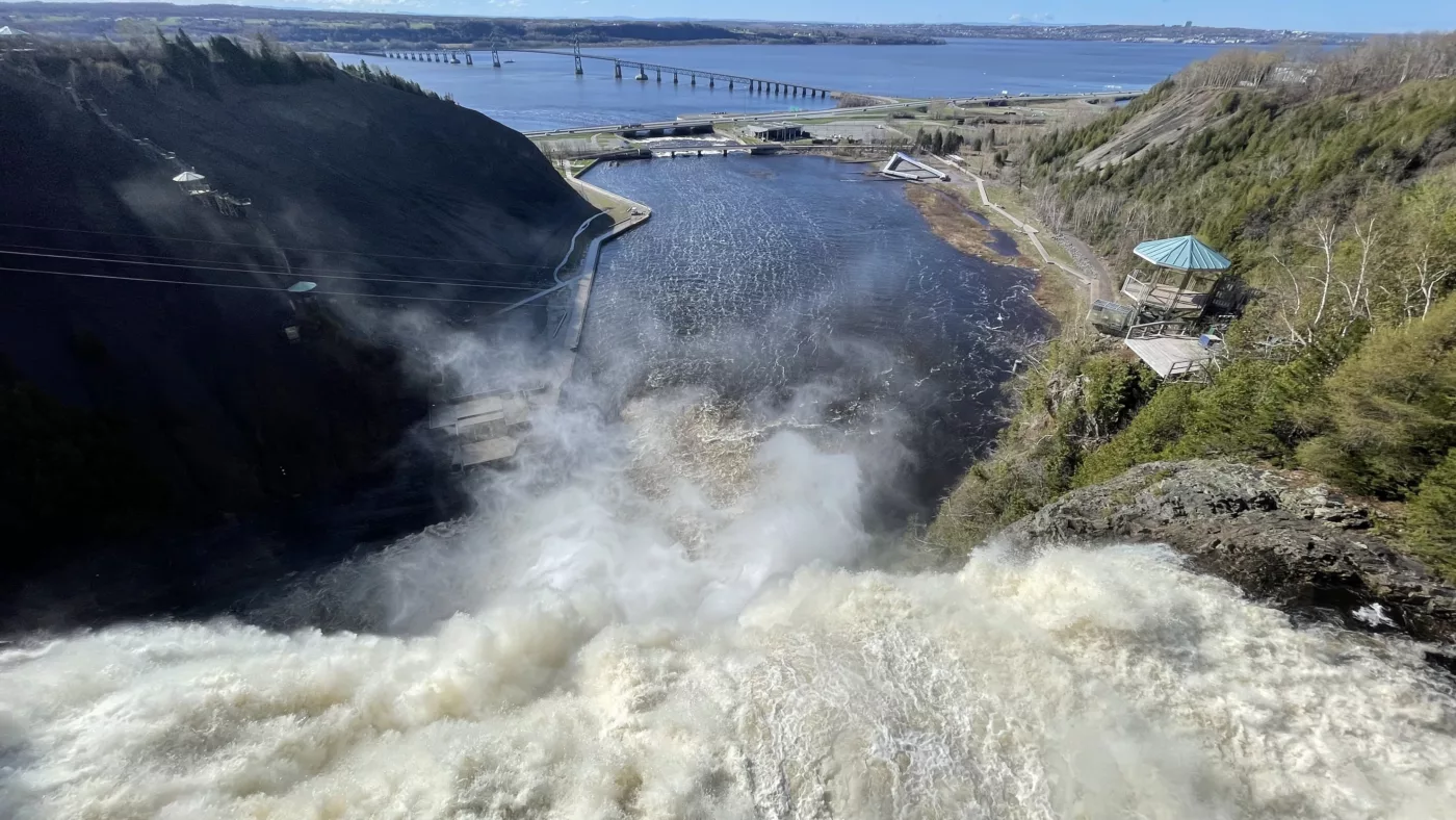 Chute de Montmorency | Bonjour Québec | Vieux Québec | Ville de Québec | Canada | Trans Canada | Transcanadienne | Voyage Aventure | Le Monde de Chloé