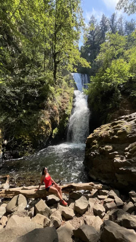 Le Monde de Chloé | | USA | Oregon | Multnomah Falls |  Latourell Falls