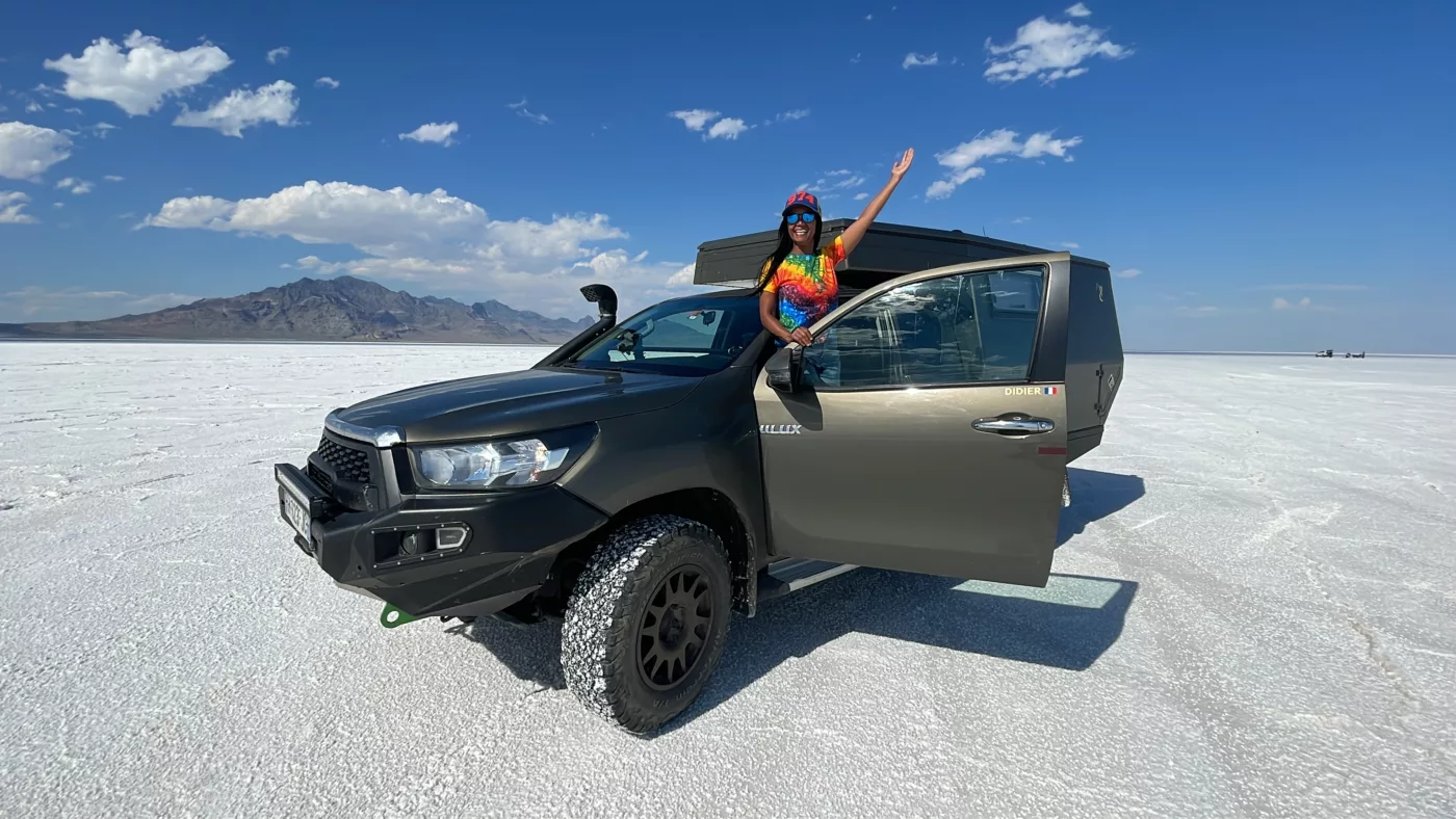 Le Monde de Chloé | Bonneville Salt Flats | Utah | Road Trip aux USA | Désert de Sel