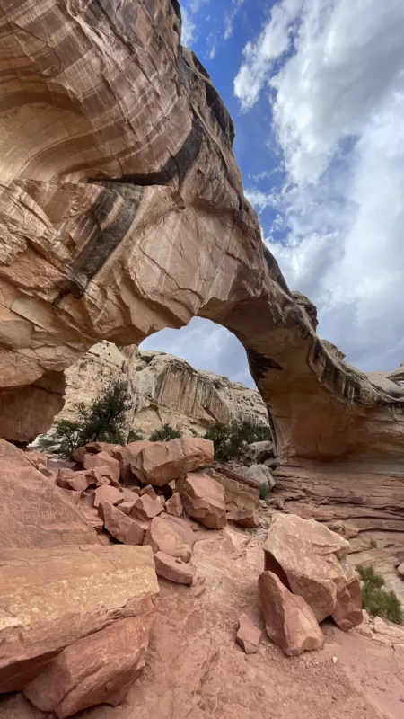 Le Monde de Chloé | Capitol Reef | The Castel | Pectols Pyramid | Navajo Dome | Hickman Natural Bridge | The Fluted Wall | Mummy Cliff | | Utah | Road Trip aux USA | Road Trip dans l'ouest américain