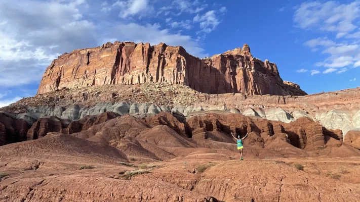 Le Monde de Chloé | Capitol Reef | The Castel | Pectols Pyramid | Navajo Dome | Hickman Natural Bridge | The Fluted Wall | Mummy Cliff | | Utah | Road Trip aux USA | Road Trip dans l'ouest américain