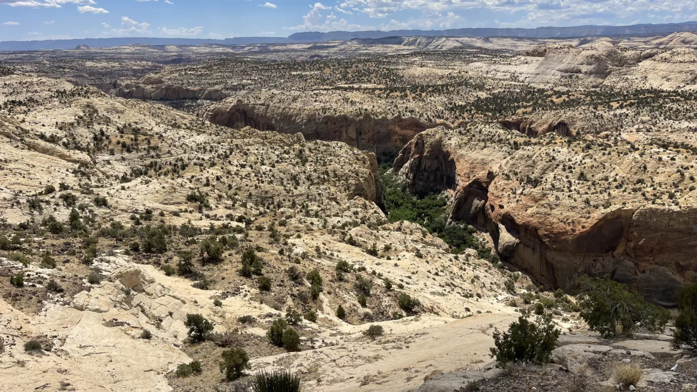 Le Monde de Chloé | Capitol Reef | The Castel | Pectols Pyramid | Navajo Dome | Hickman Natural Bridge | The Fluted Wall | Mummy Cliff | | Utah | Road Trip aux USA | Road Trip dans l'ouest américain