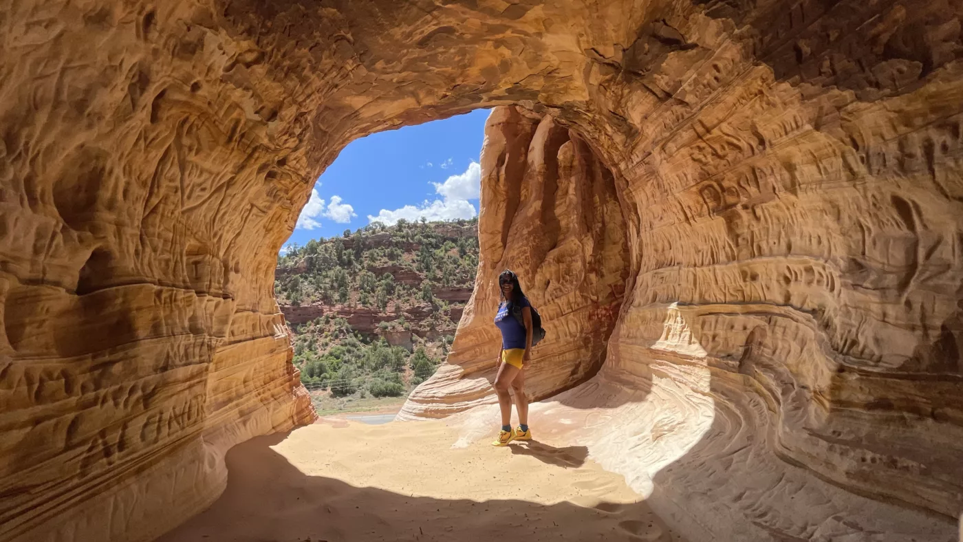 Le Monde de Chloé | Sand caves | Utah | Road Trip aux USA | Road Trip dans l'ouest américain | Désert de l'Utah